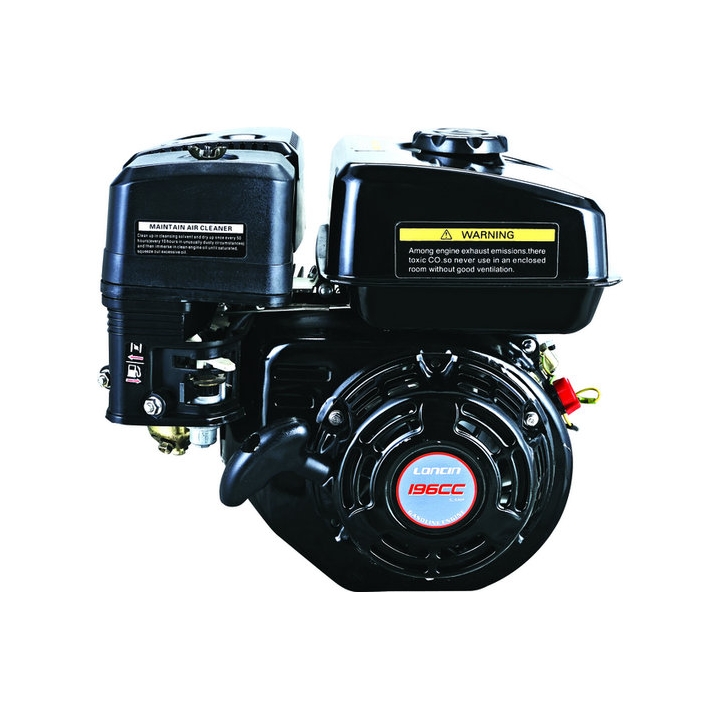 Loncin G200F benzinemotor Horizontale as 19,05mm x 61,60mm